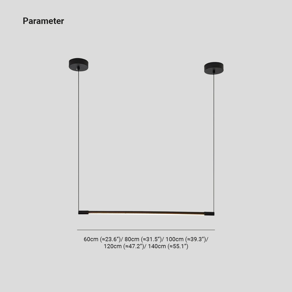 Tivin Suspension Linéaire Minimaliste Noir Chambre-Cielum