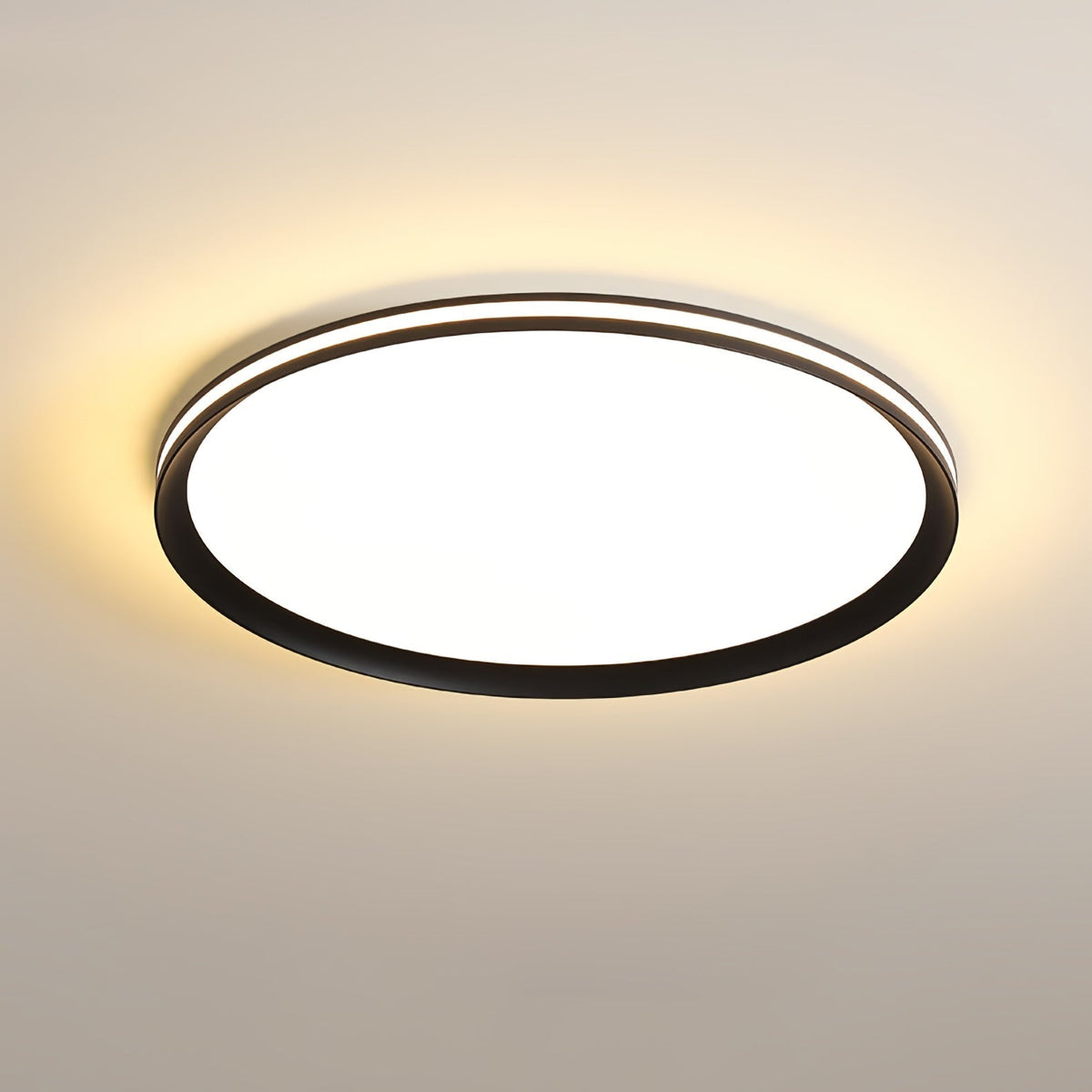 Keveno Moderne Minimaliste Circulaire LED Plafonnier Lumière-Cielum