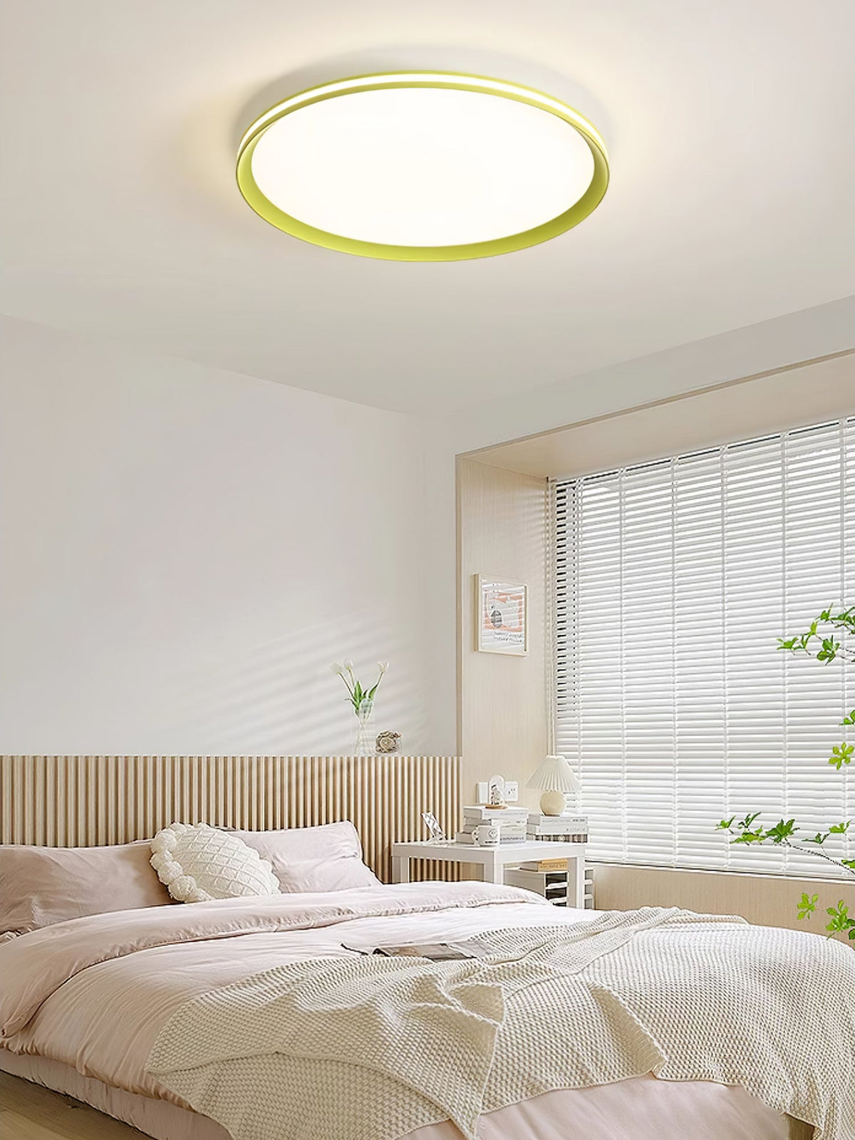 Keveno Moderne Minimaliste Circulaire LED Plafonnier Lumière-Cielum