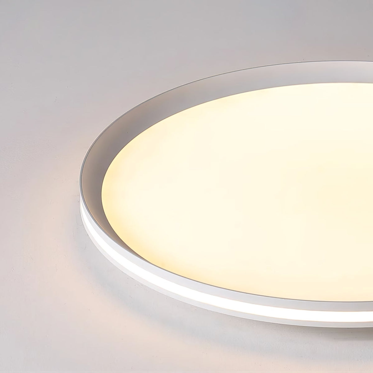 Keveno Moderne Minimaliste Circulaire LED Plafonnier Lumière-Cielum