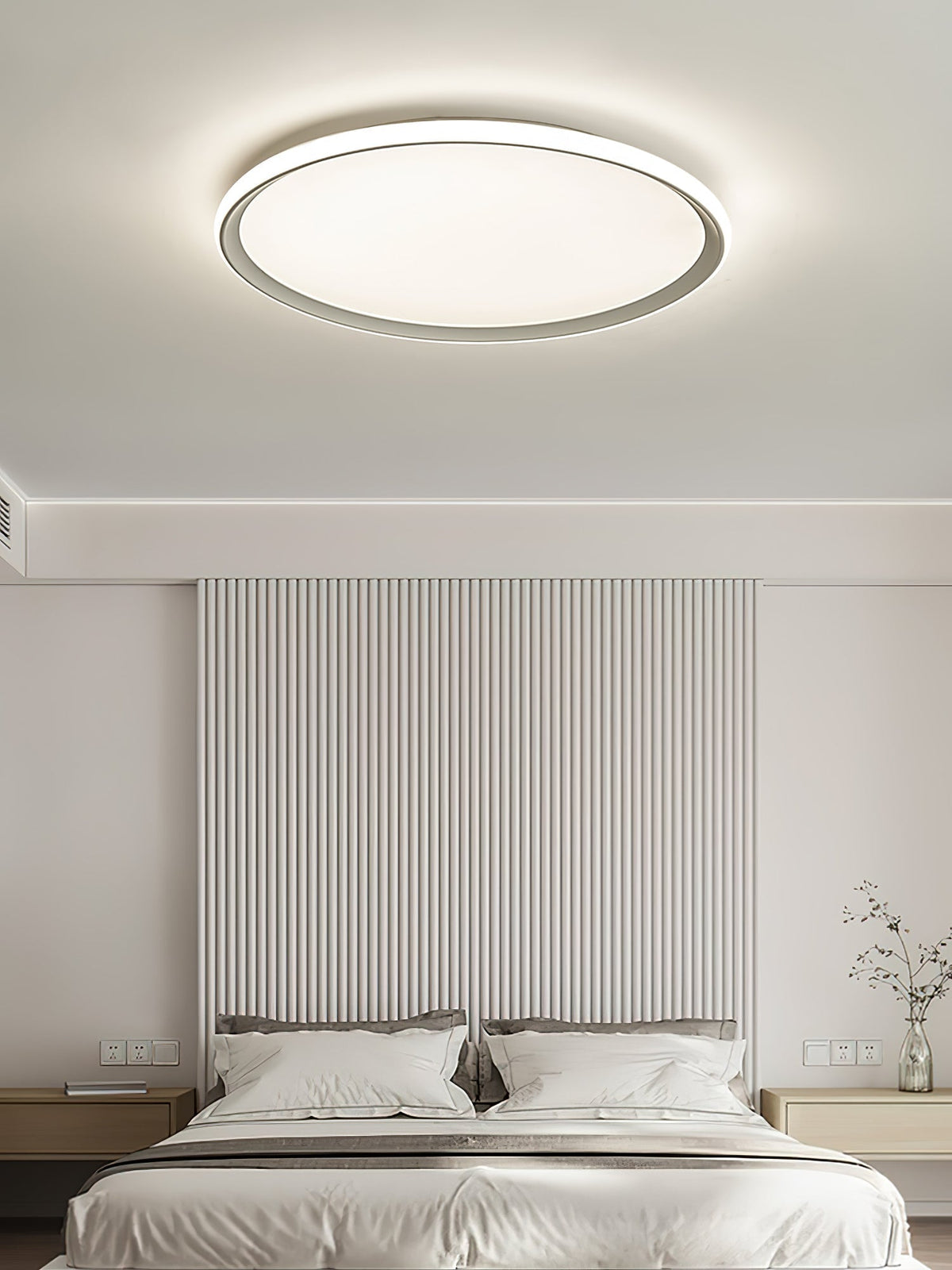 Keveno Moderne Minimaliste Circulaire LED Plafonnier Lumière-Cielum