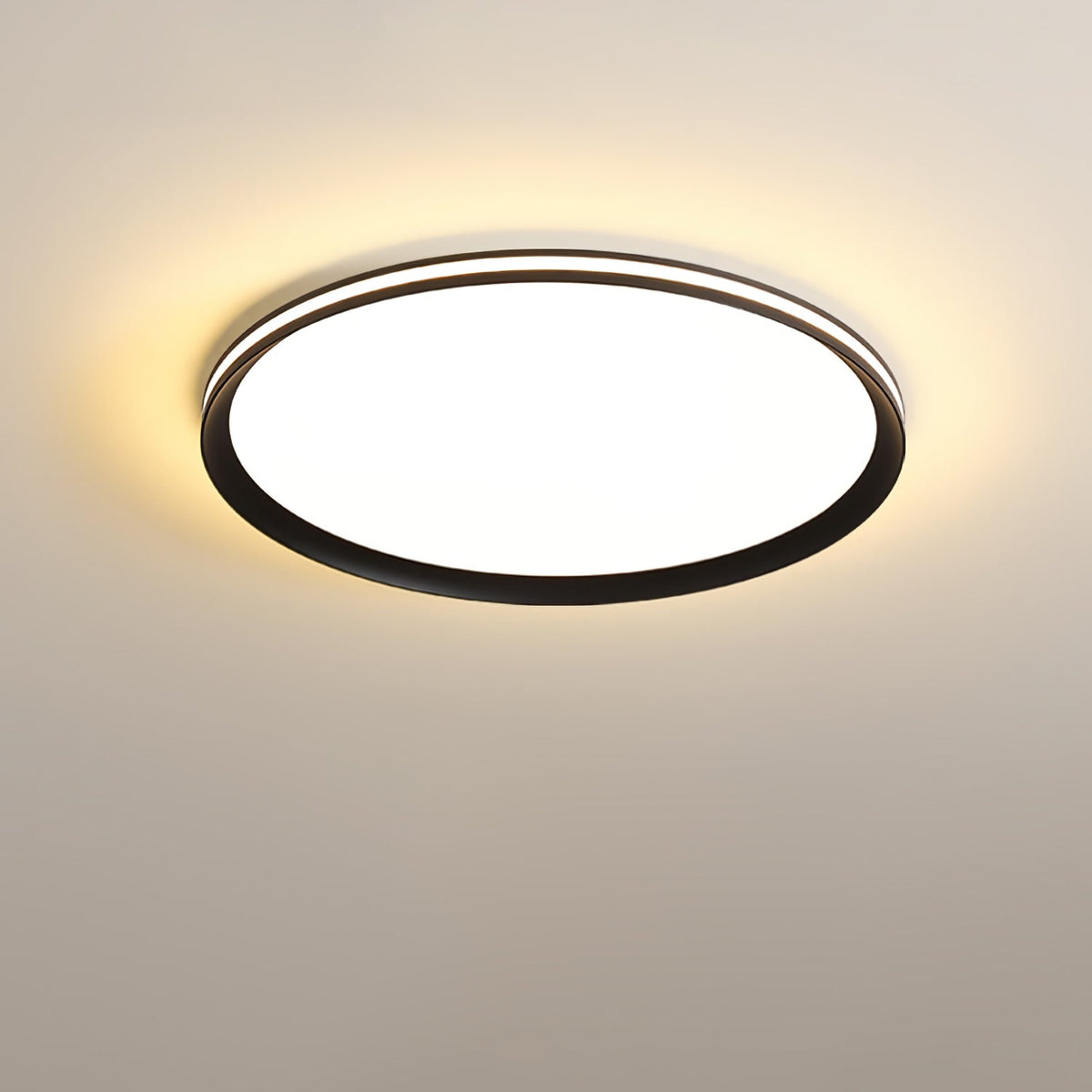 Keveno Moderne Minimaliste Circulaire LED Plafonnier Lumière-Cielum