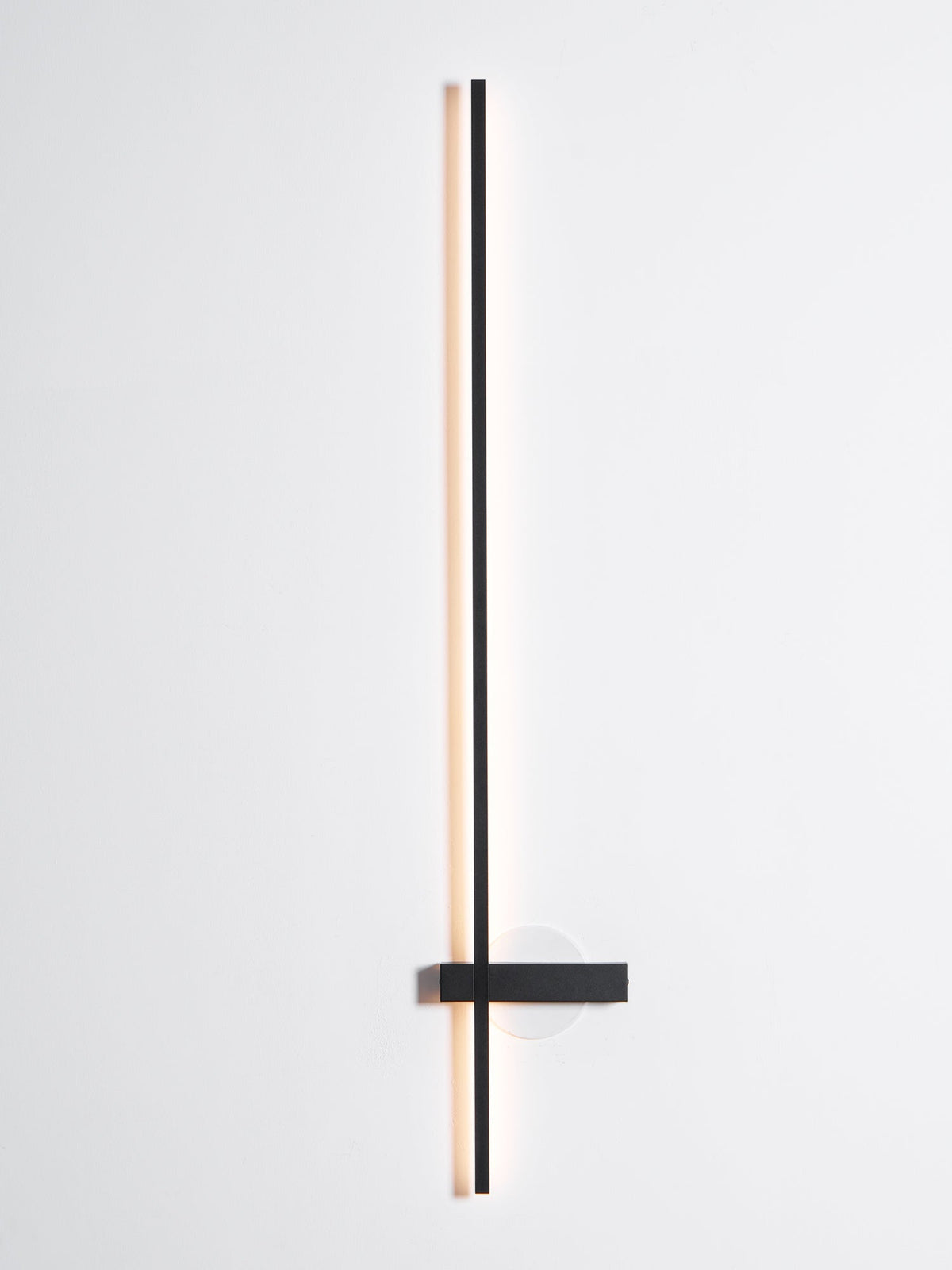Mesv Rechargeable Noire Applique Murale Linéaire
