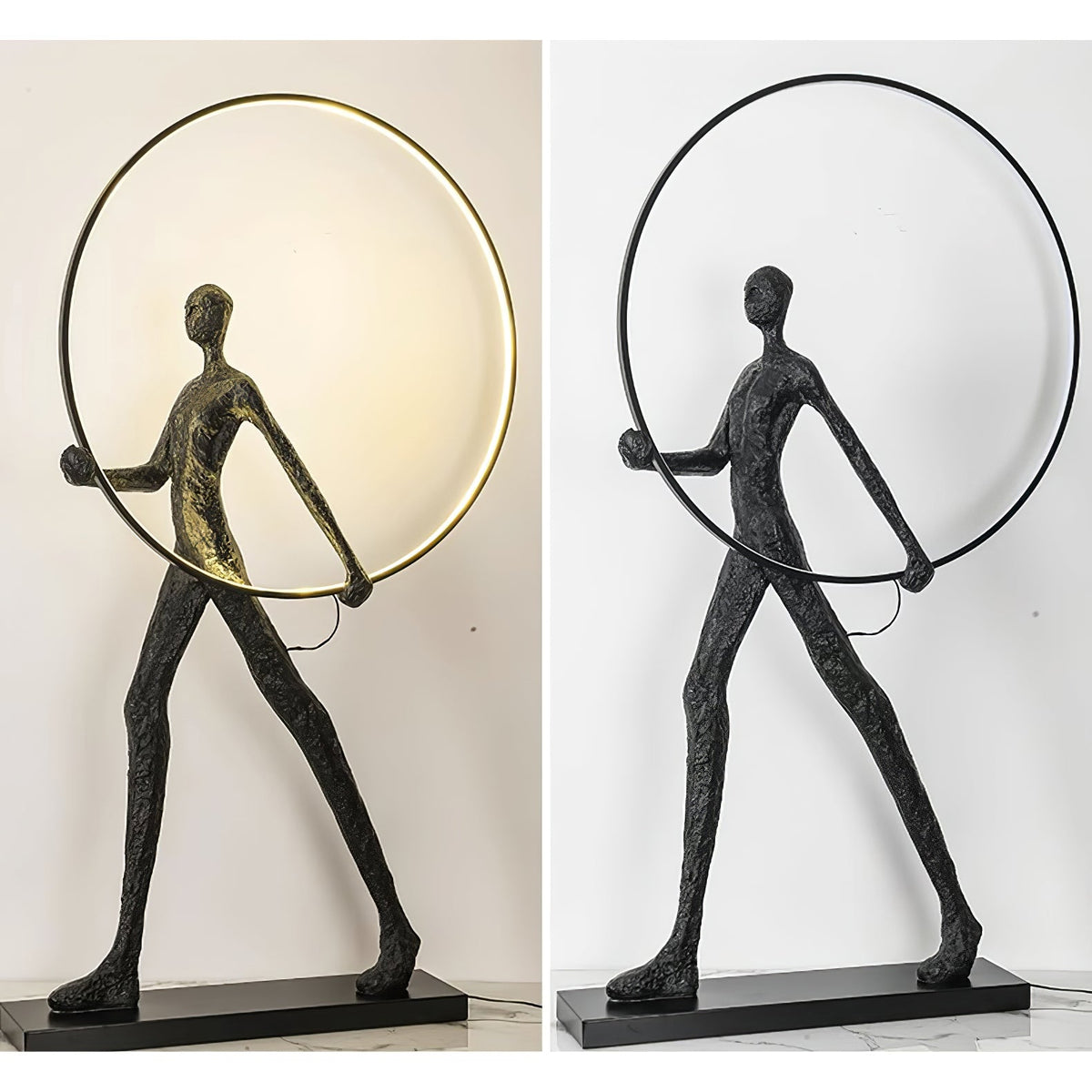 Cirarelia Lampadaire Sculpture LED Figure