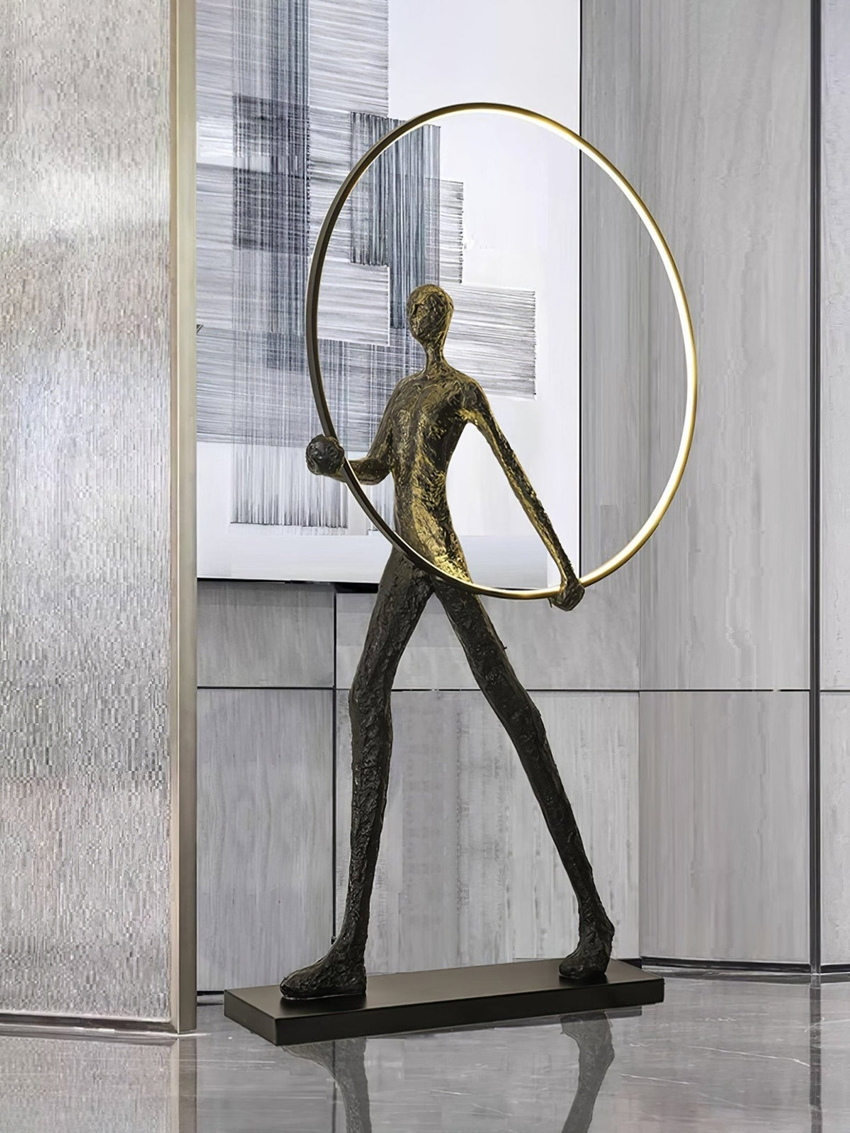 Cirarelia Lampadaire Sculpture LED Figure