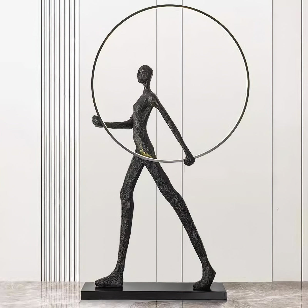 Cirarelia Lampadaire Sculpture LED Figure