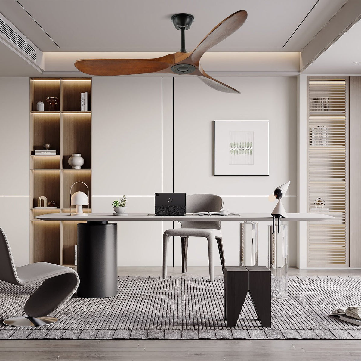 Ventilateur de plafond en bois Aviona