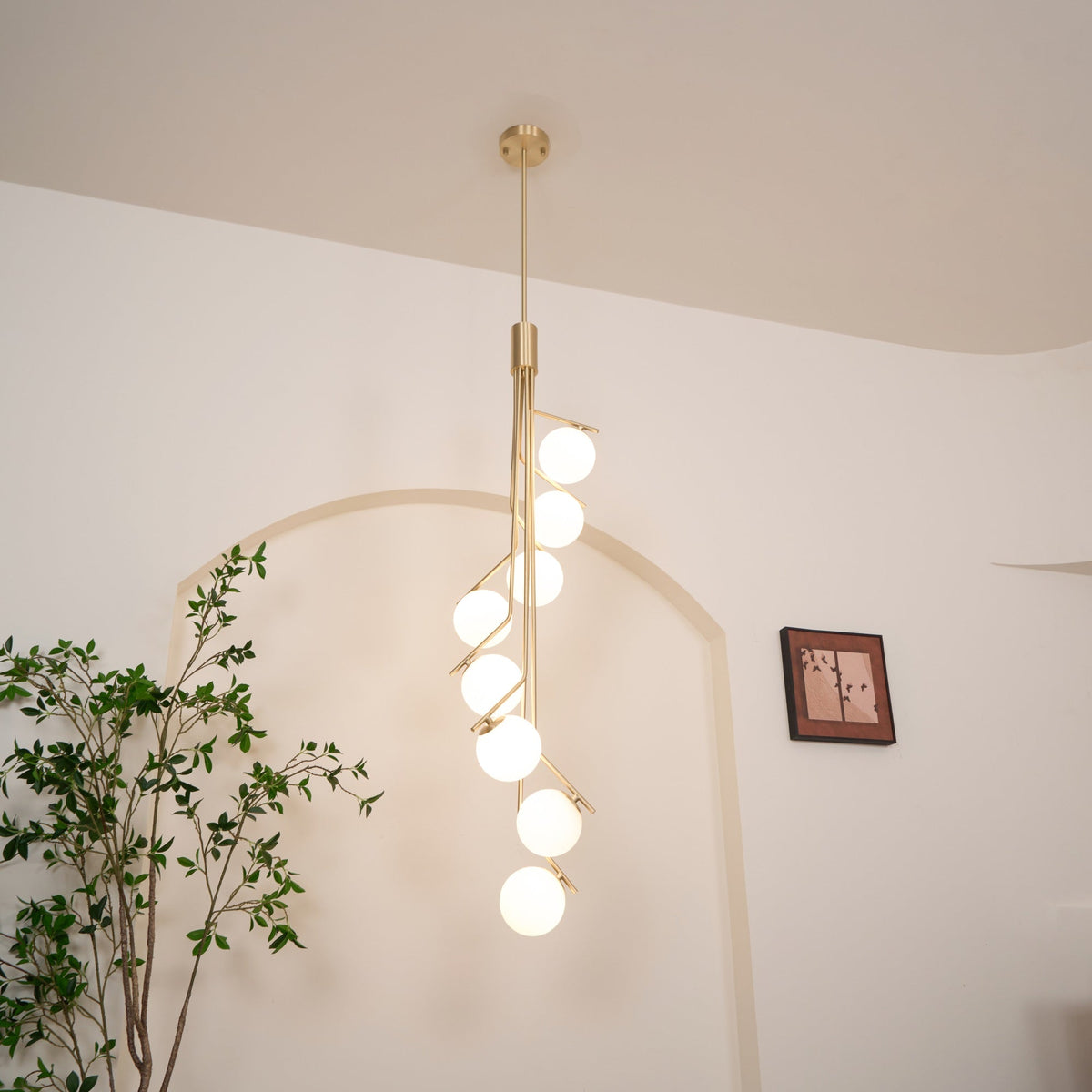 Ageet Suspension en Verre Moderne Minimaliste