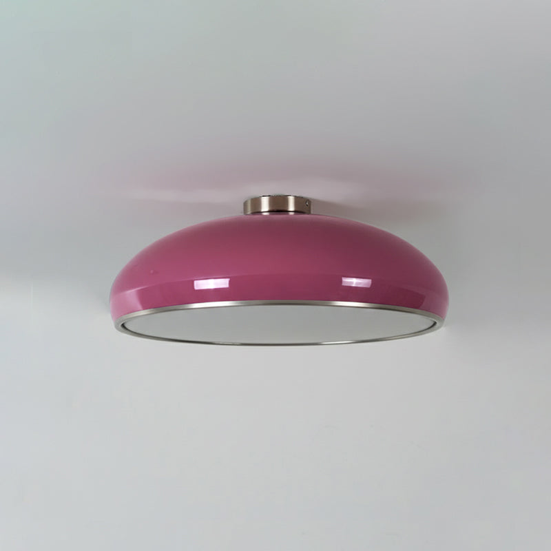 The black Aicia Ceiling Light providing a modern contrast.