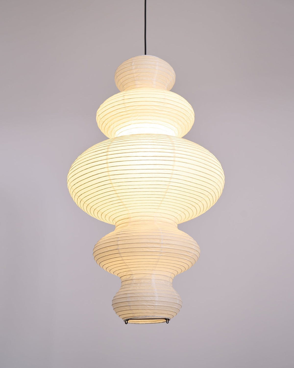 Akari Juni Pendant Lamp-Neutral Decor