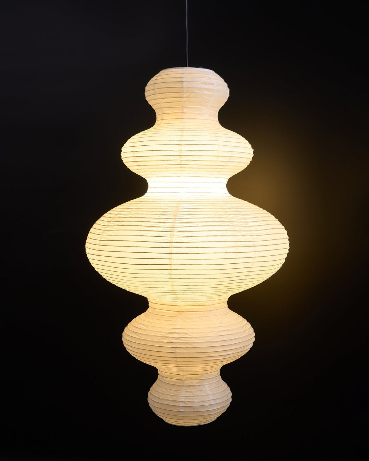 Akari Juni Pendant Lamp-Neutral Decor