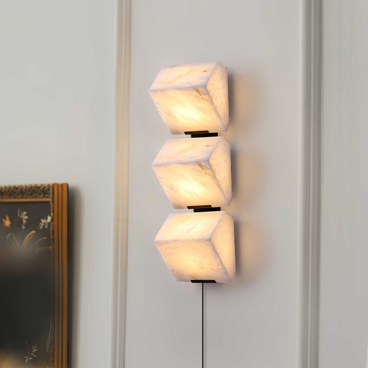 Lirove Alabaster Wall Lamp-Cielum