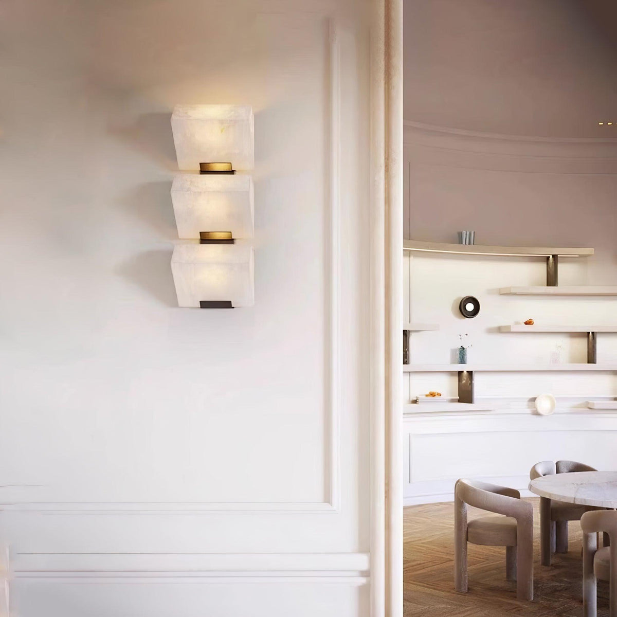 Lirove Alabaster Wall Lamp-Cielum