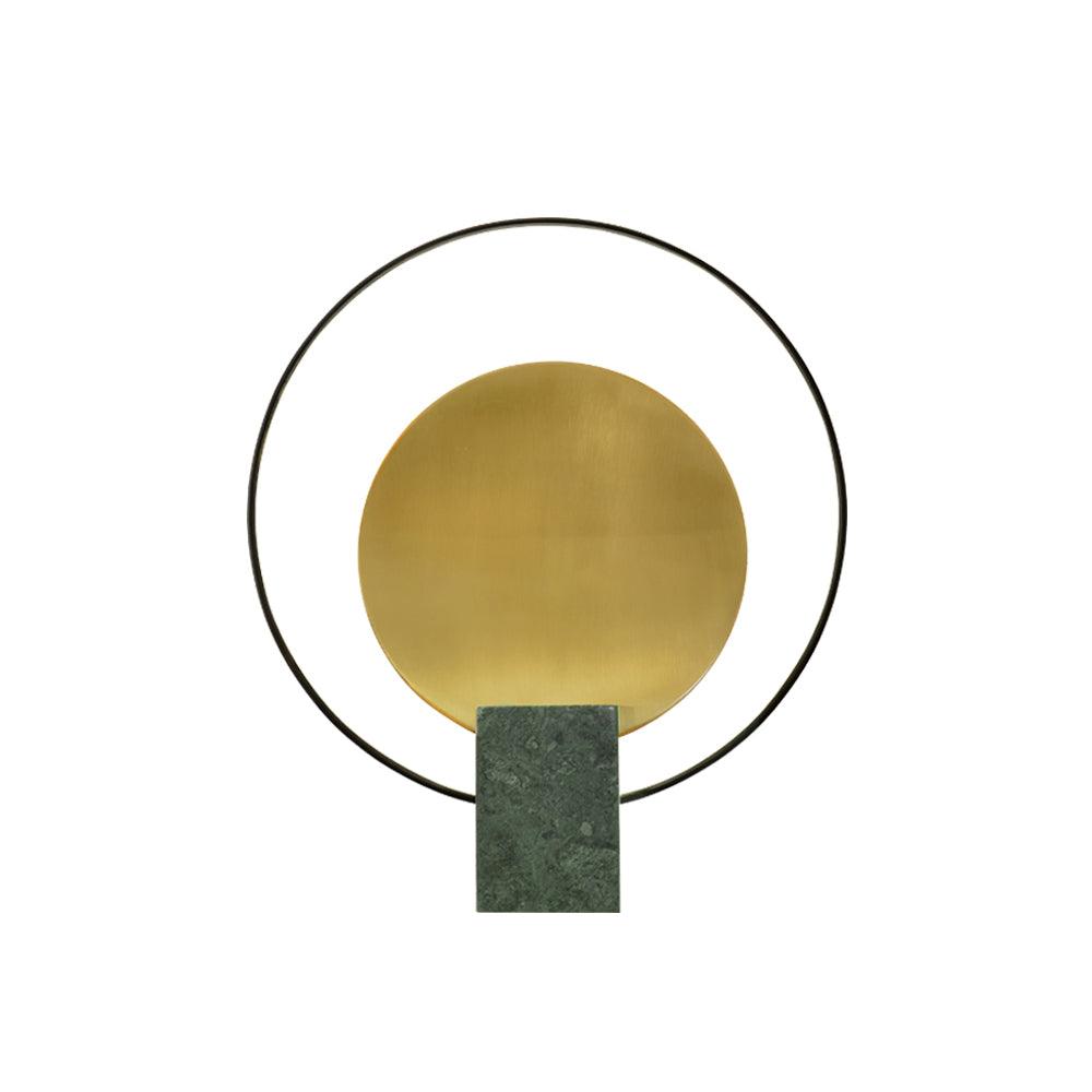 Lirixy Lampe de Table de Table en Marbre Géométrique