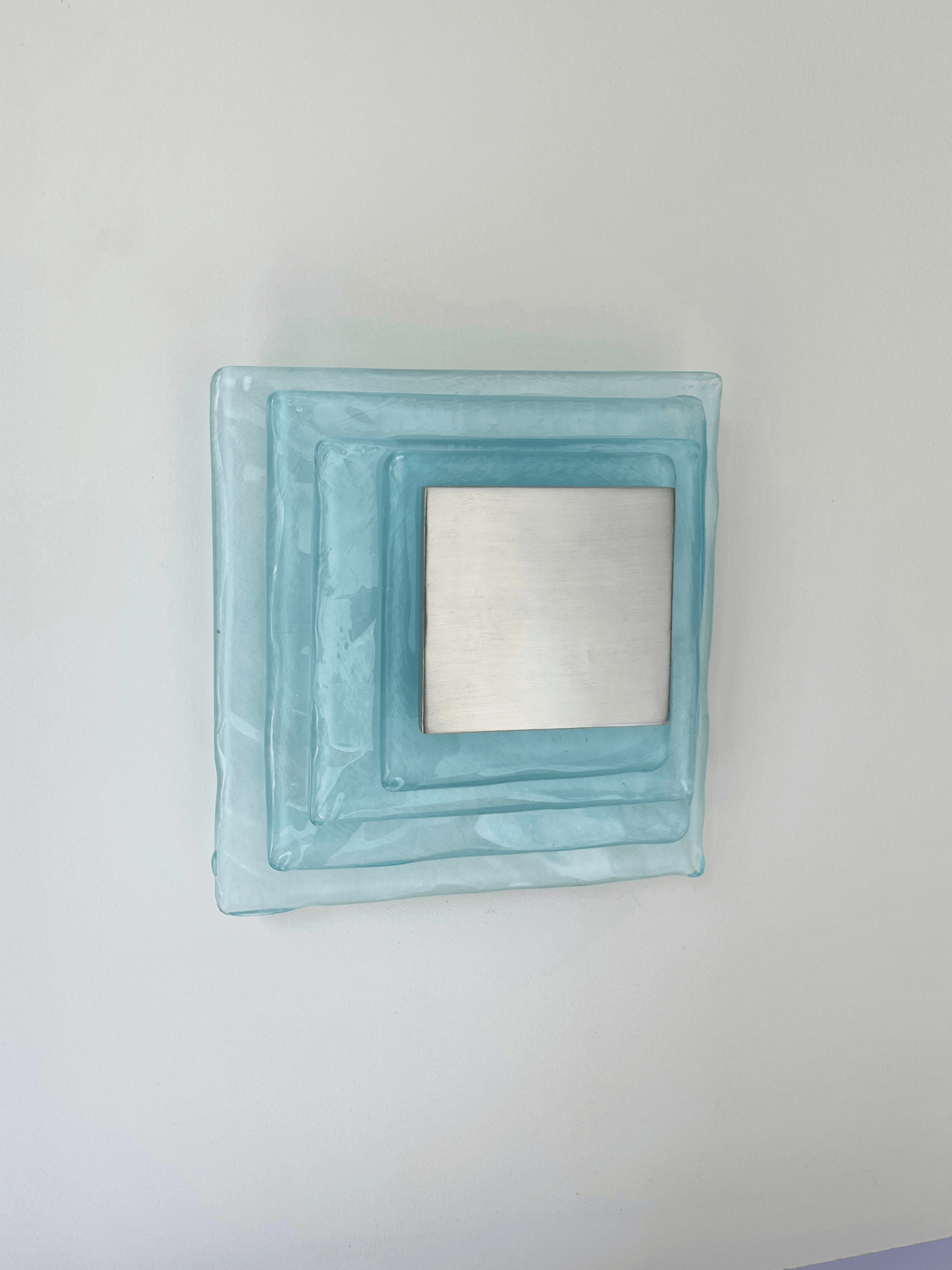 Cleo Verre Water Cube Cascade Applique Murale