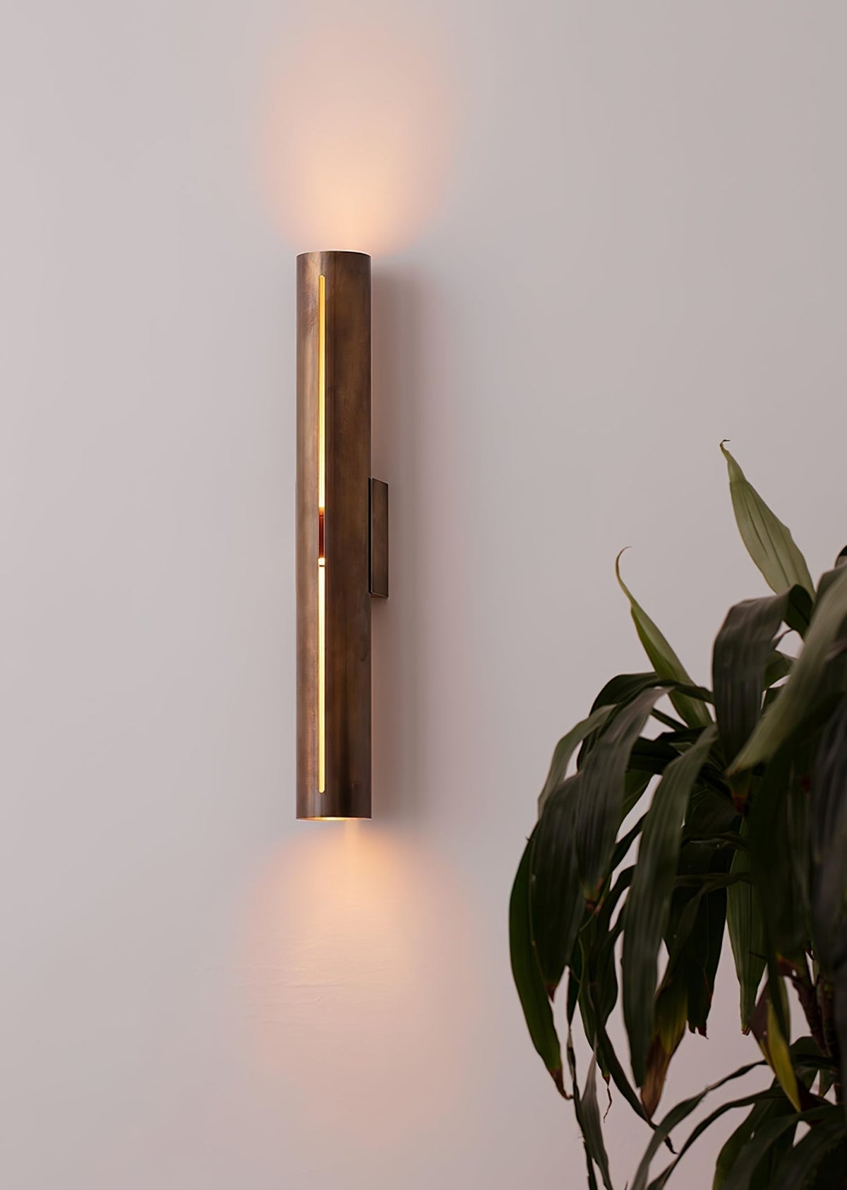 Revely Applique Murale Cylindre Laiton Minimaliste Moderne-Cielum