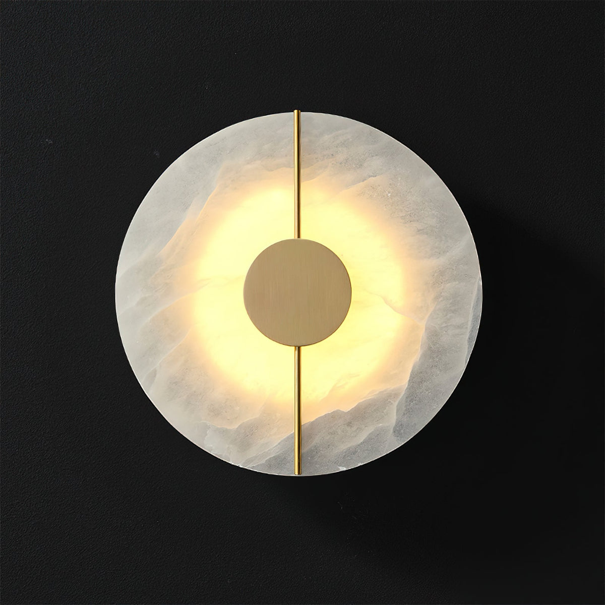 Eldivar Moderne Minimaliste Albâtre Applique Murale-Cielum