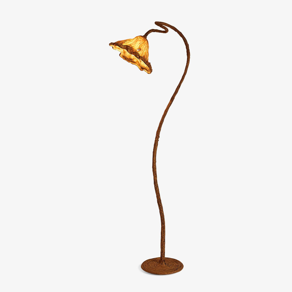 Ailo Lampadaire en Résine Naturelle