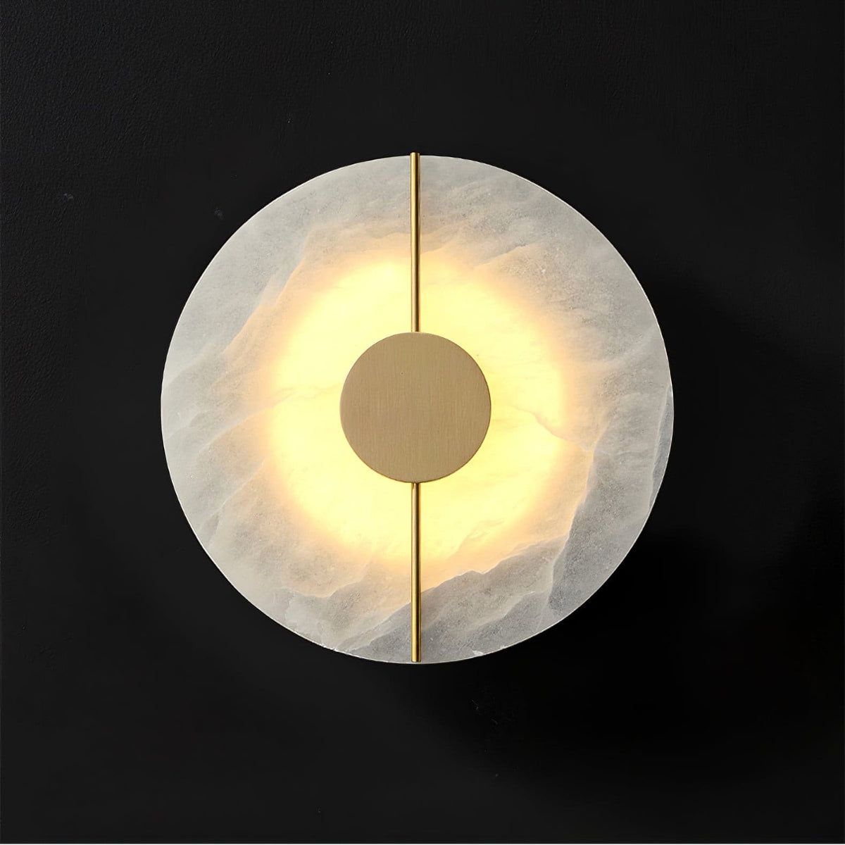 Artistic Wall Lamp Dolomite Copper Retro Flair-Neutral Decor