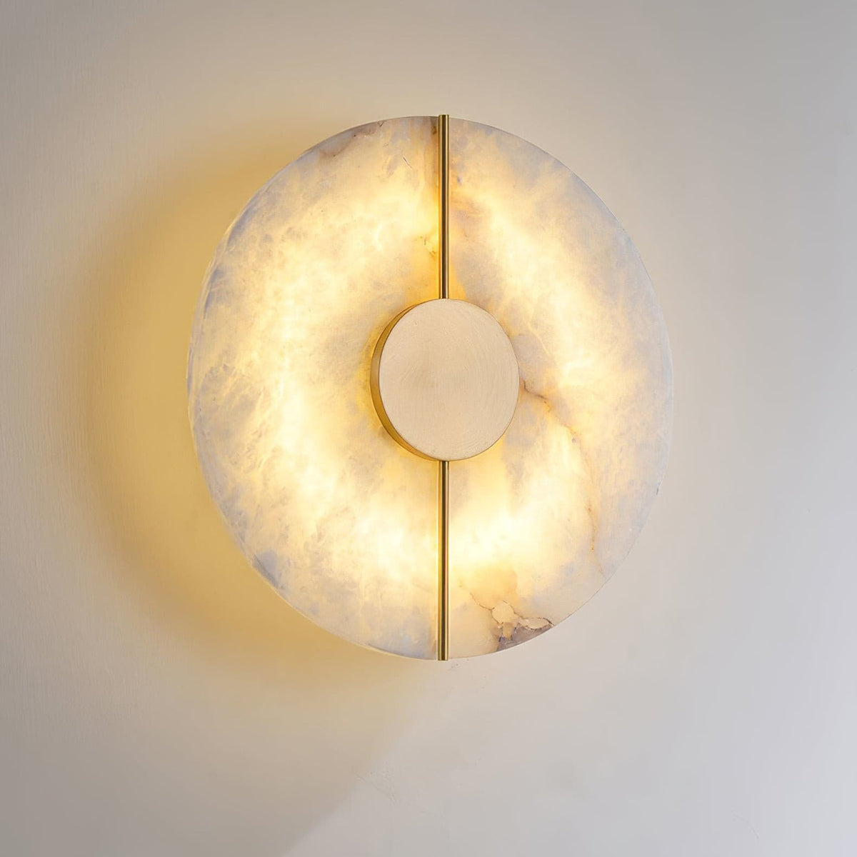 Artistic Wall Lamp Dolomite Copper Retro Flair-Neutral Decor