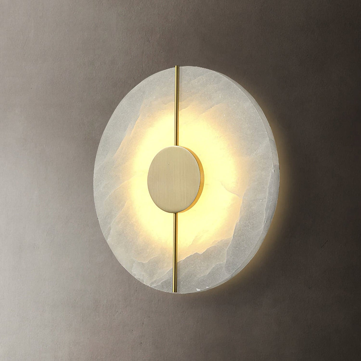 Artistic Wall Lamp Dolomite Copper Retro Flair-Neutral Decor