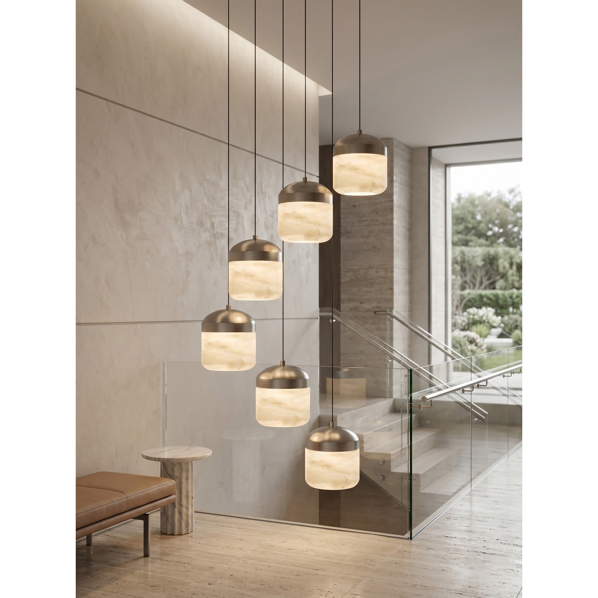 Arquesian Suspension en Albâtre