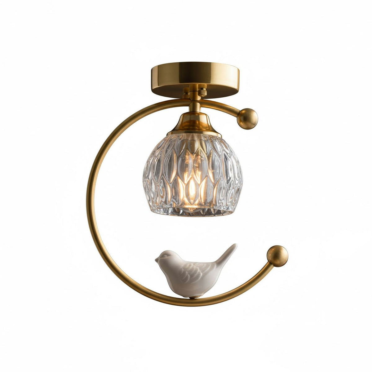 Otis Linearo Plafonnier Céramique Oiseau Artiste Moderne Décoratif Chambre