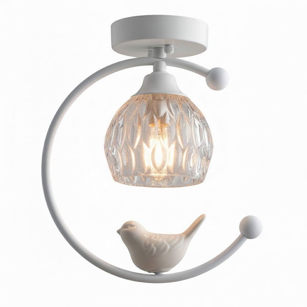 Otis Linearo Plafonnier Céramique Oiseau Artiste Moderne Décoratif Chambre