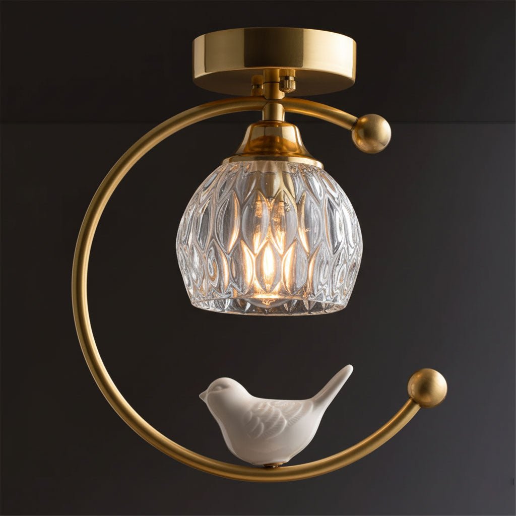 Otis Linearo Plafonnier Céramique Oiseau Artiste Moderne Décoratif Chambre