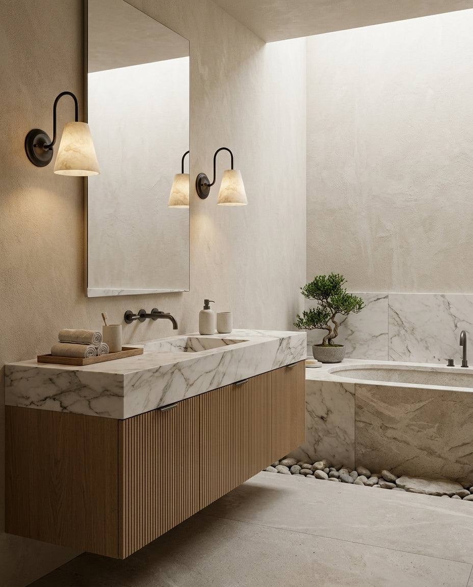 Bexstone Applique Murale En Albâtre