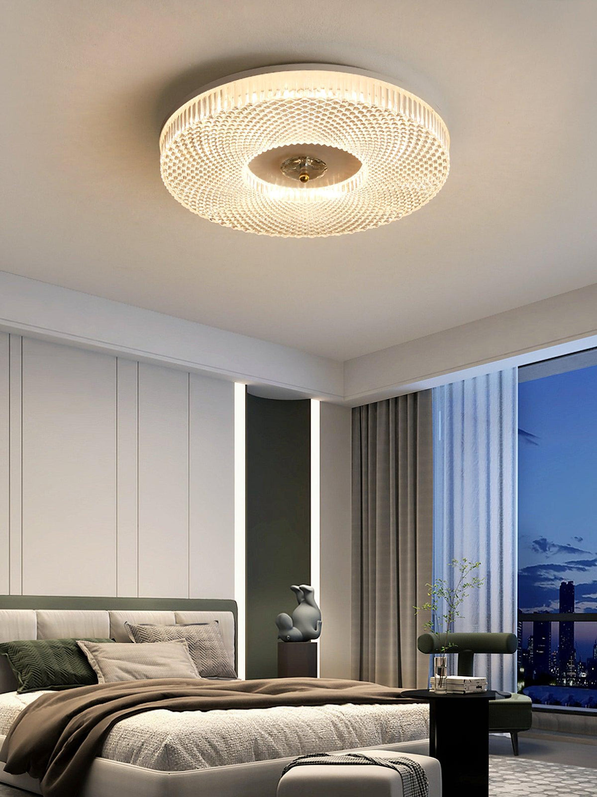 Arixo Plafonnier LED Encastré en Acrylique-Cielum