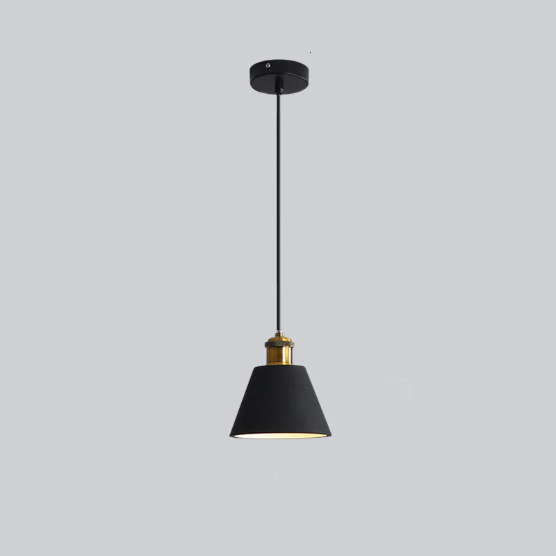 Astel Luminaires Suspension Nordique Blanc/Orange/Noir/Gris. Salon-Cielum