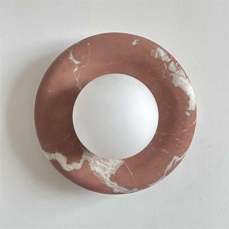 Viroxel Applique Murale en Marbre Rouge Nordique Premium-Cielum