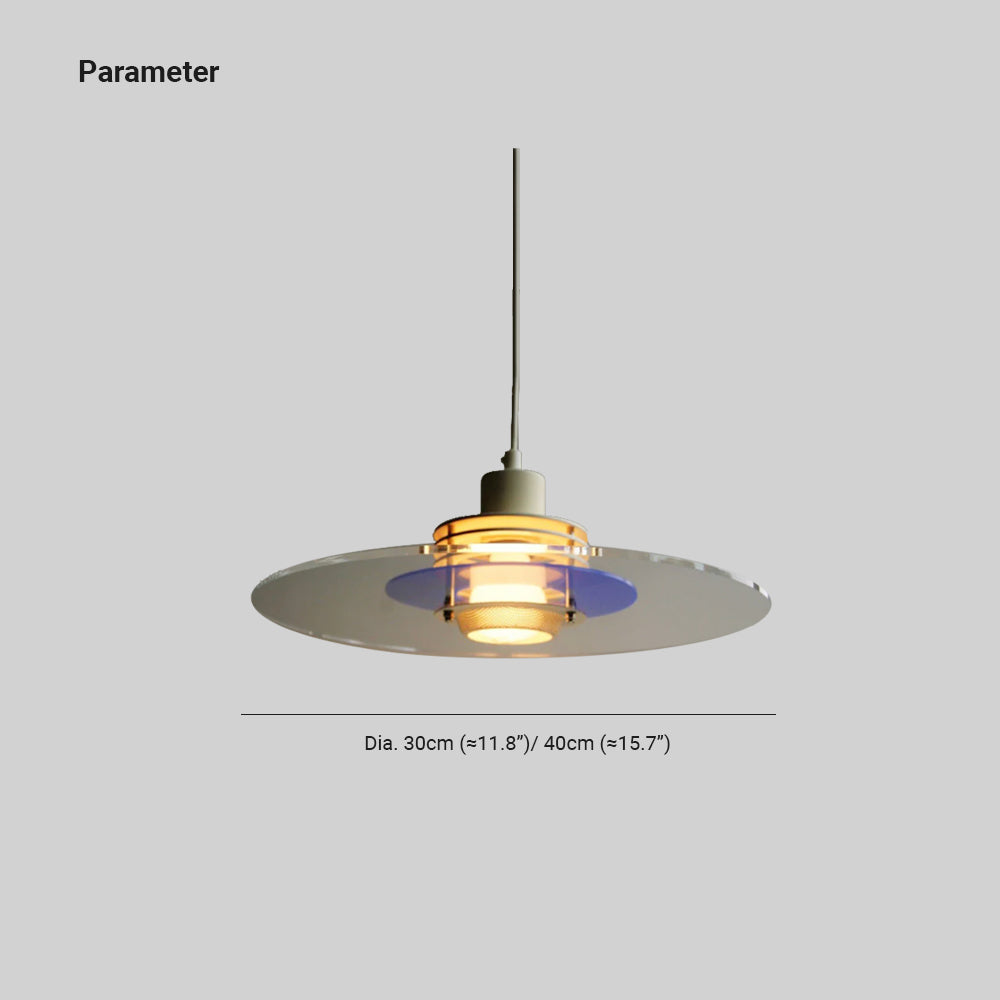 Valentina Minimalisme LED Suspension Métal/Verre/Acrylique Chambre À Coucher/Salon