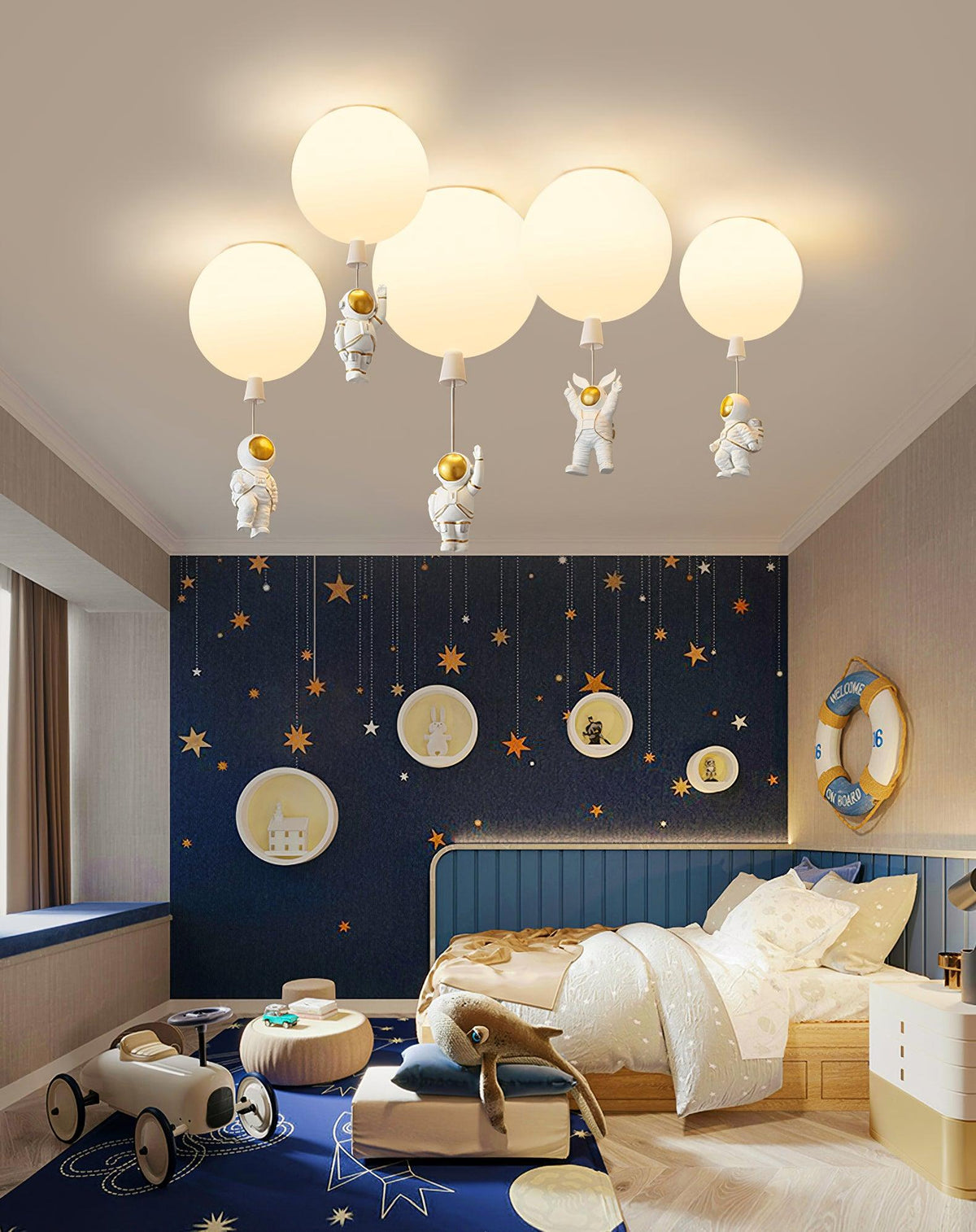 Aveno Plafonnier Glossy Unique en Forme de Ballon-Cielum