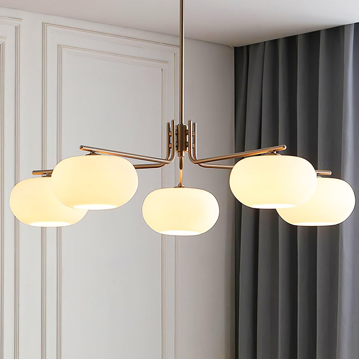 Daro Lustre Industriel 5-Luminaires Moderne-Cielum