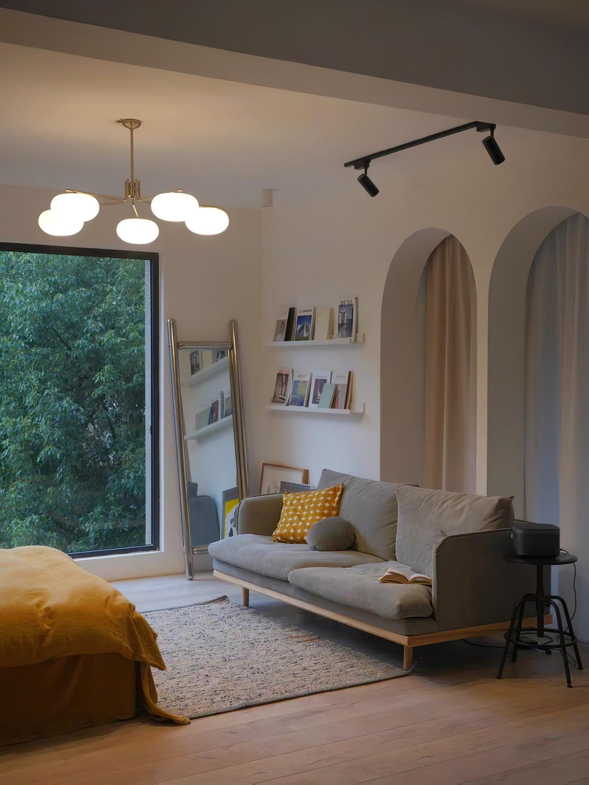 Daro Lustre Industriel 5-Luminaires Moderne-Cielum