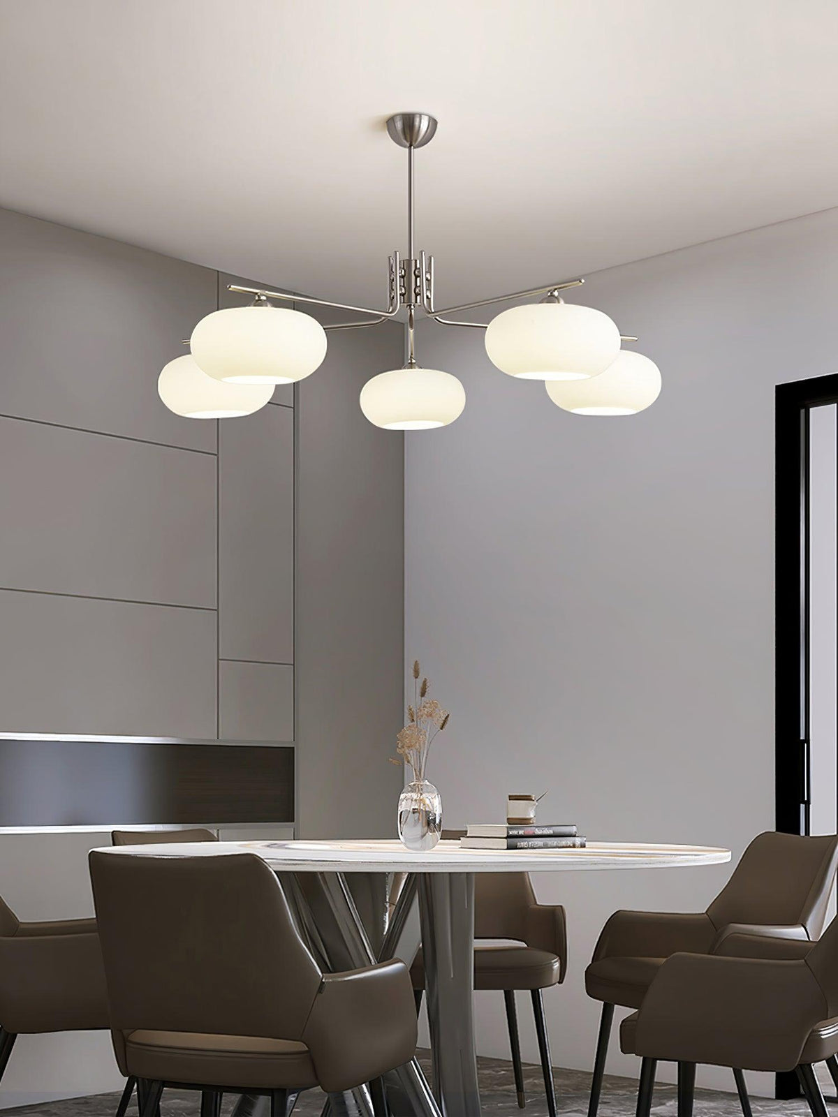 Daro Lustre Industriel 5-Luminaires Moderne-Cielum