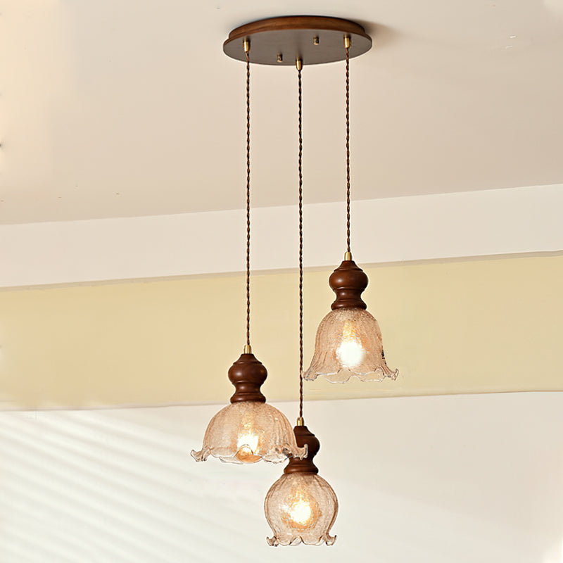 Size diagram for the Barron Pendant Light Model C.