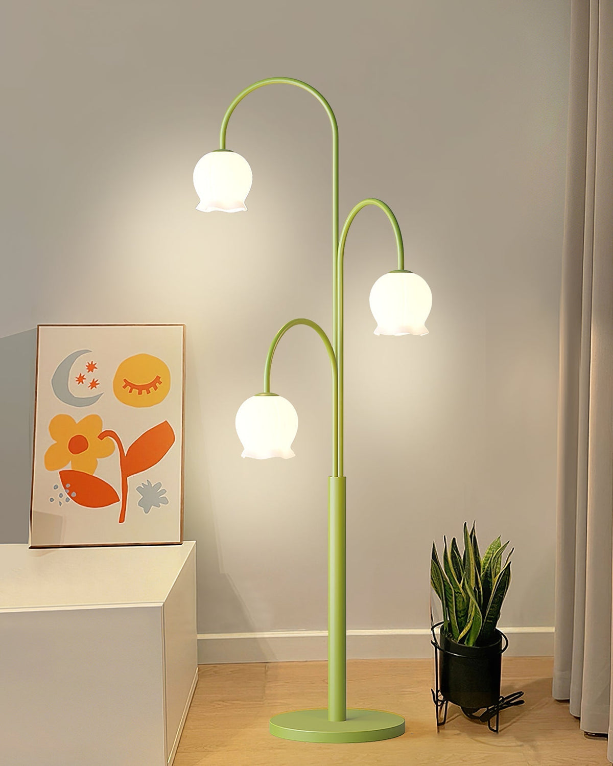 Lilic Lampadaire Orchidée