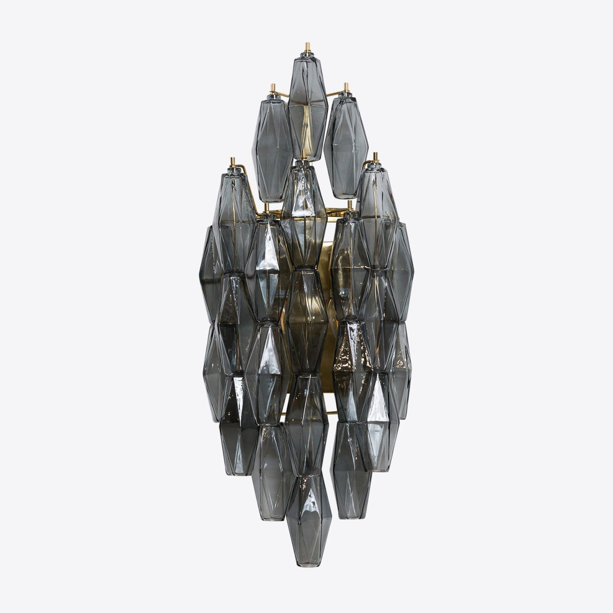 Biscayne sconce with an LED bulb for energy efficiency.