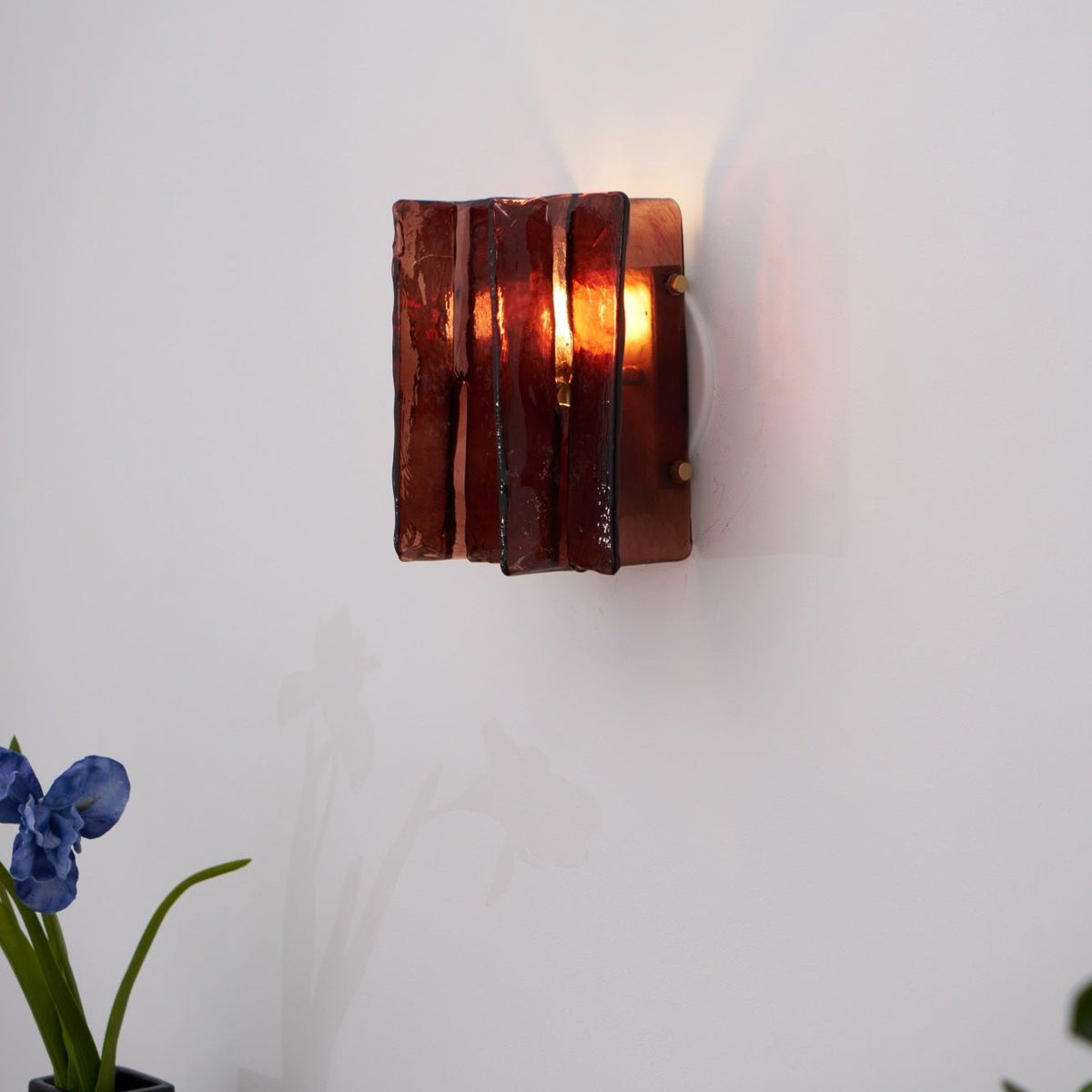 Kixi Lampe Murale Artistique en Verre Élégante-Cielum