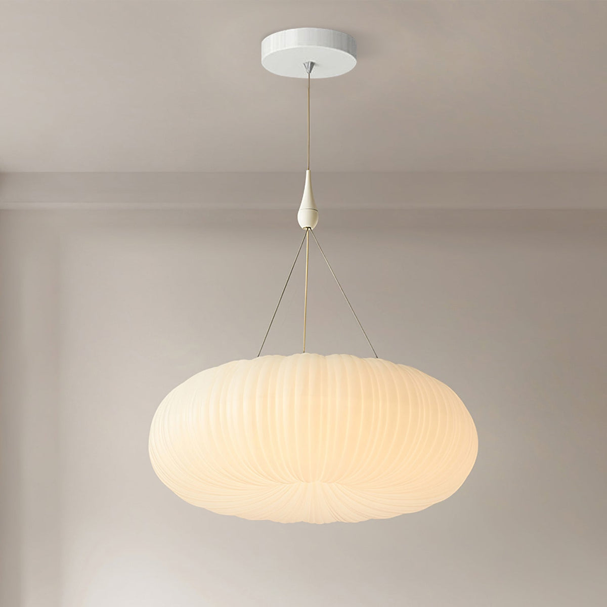 Bobby Oval Pendant Light-Neutral Decor