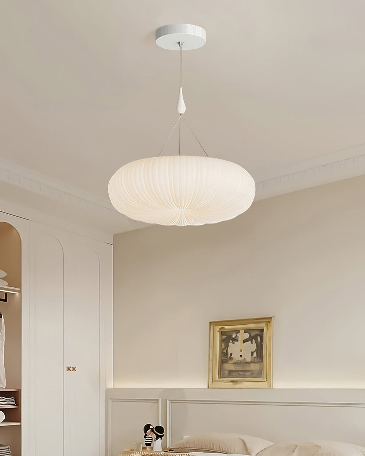 Bobby Oval Pendant Light-Neutral Decor