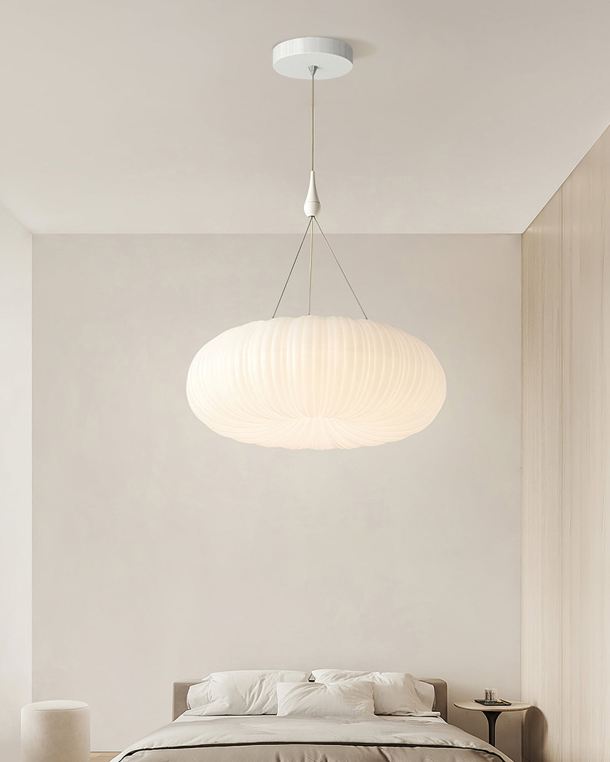 Bobby Oval Pendant Light-Neutral Decor
