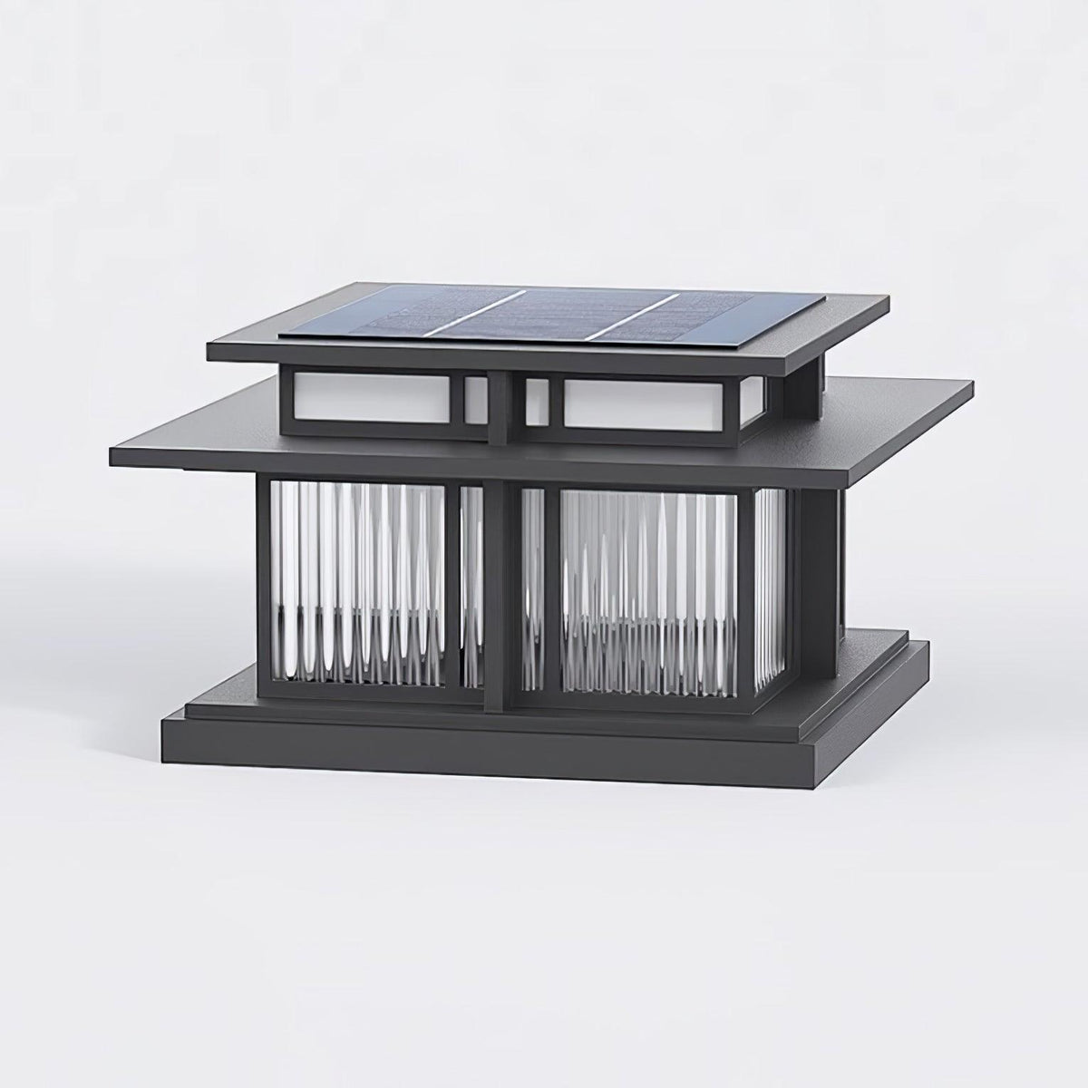 Milo Luminaire Extérieur sur Pilier Solaire / Câblé