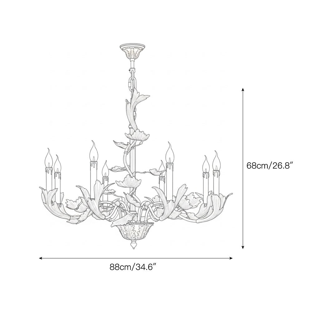 Aurelios Lustre en Laiton