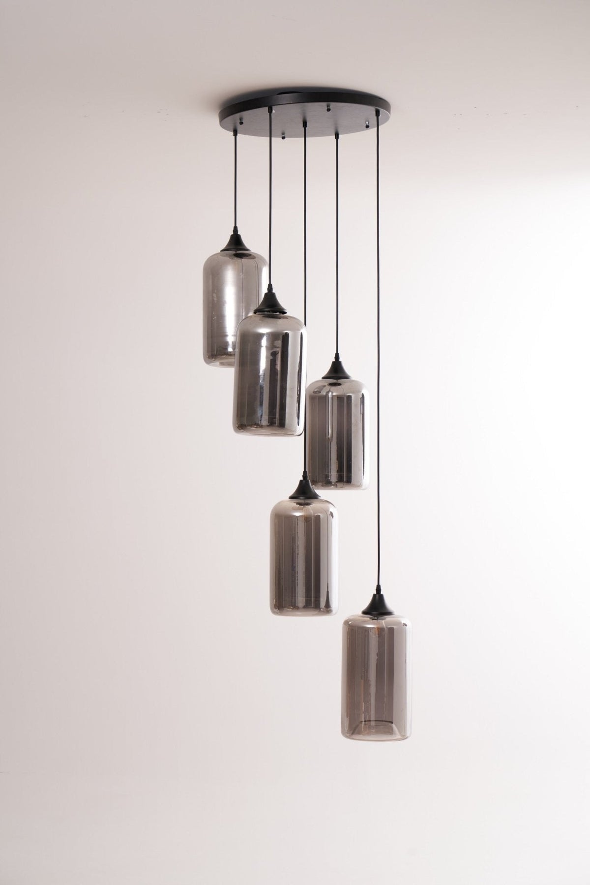 Nerel Suspension en Verre Industrielle Chic-Cielum