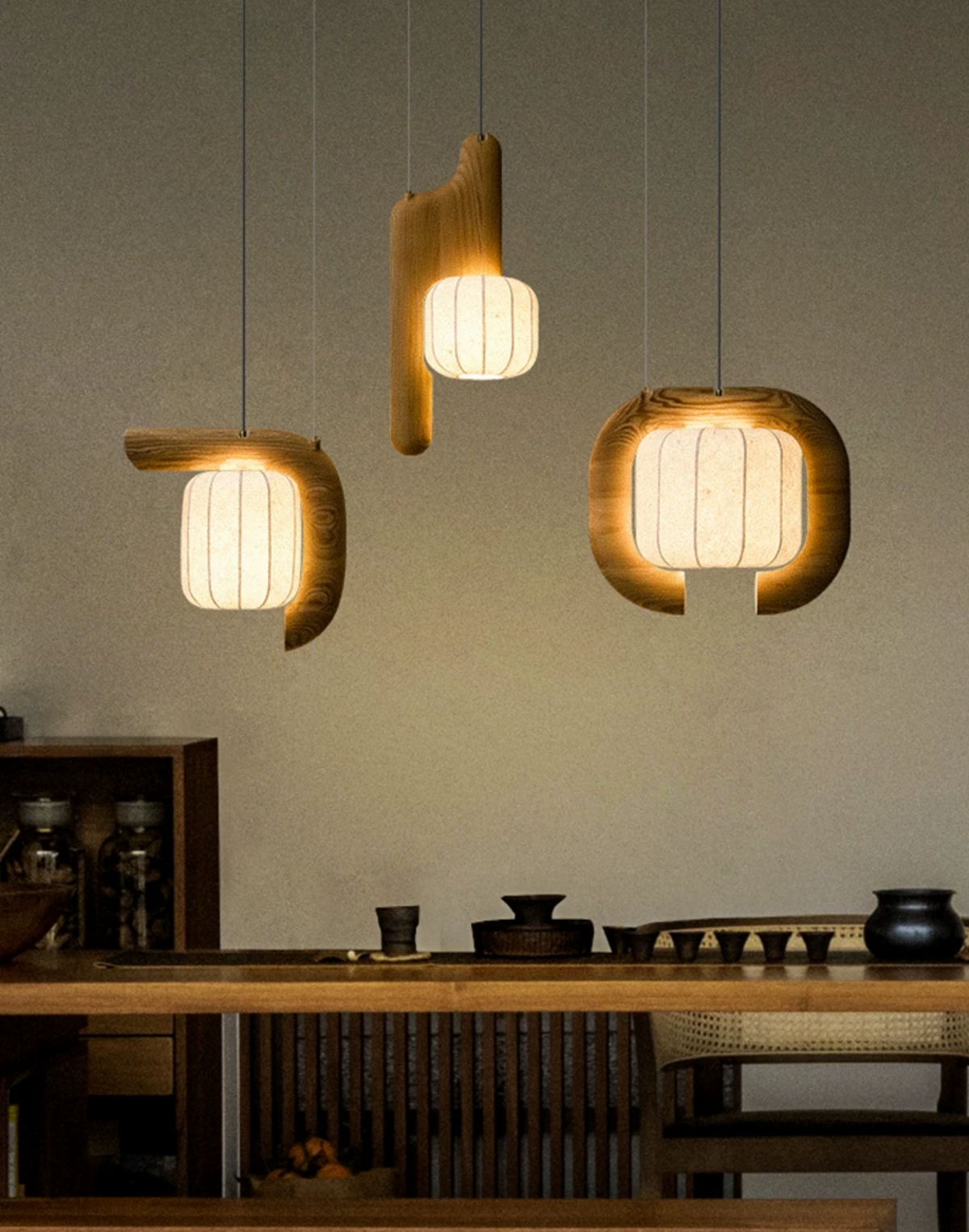 Ulverstone Suspension En Papier Cannelé