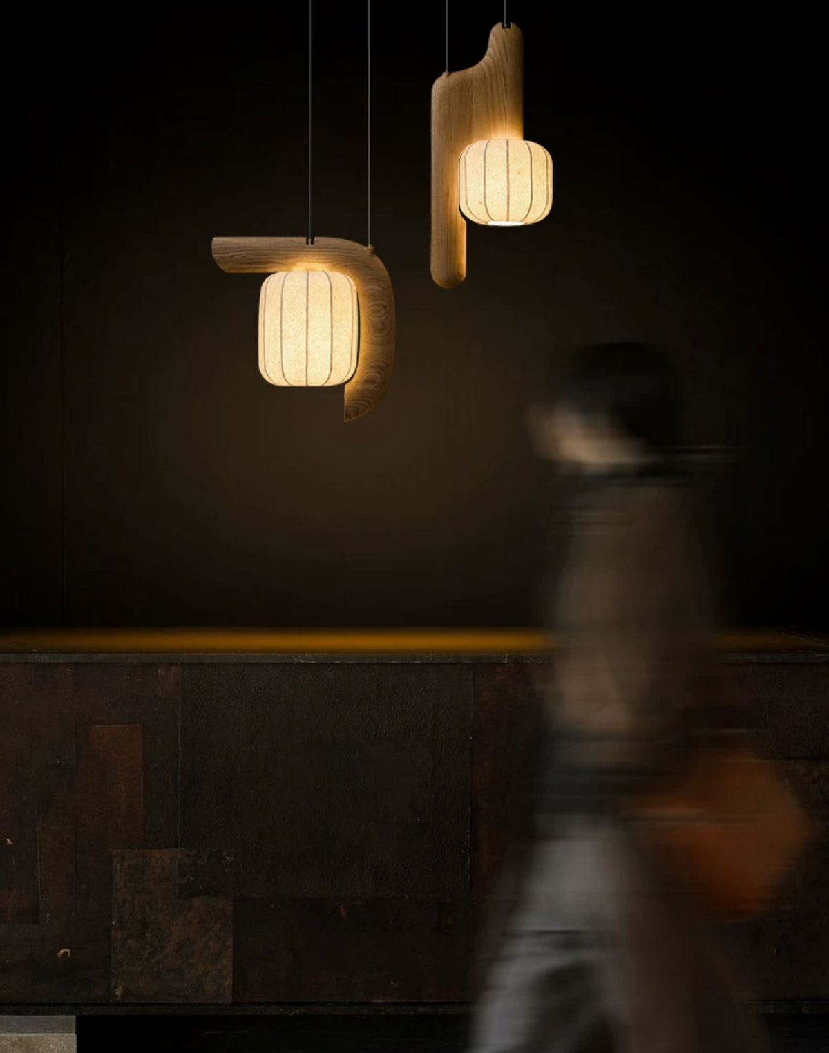 Ulverstone Suspension En Papier Cannelé